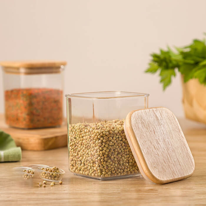 جا ادویه 4 گوش سارینا 3 درب چوبی